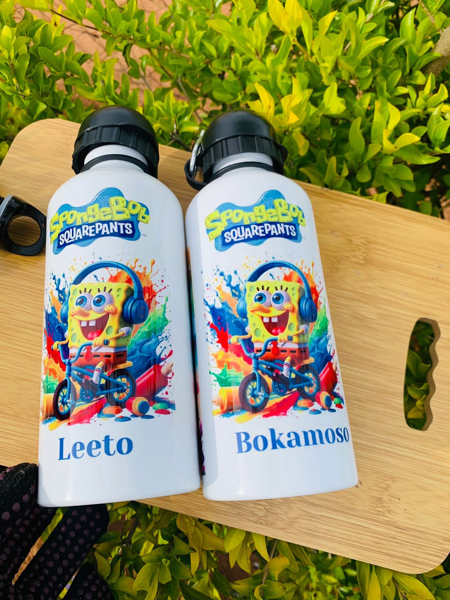 SpongeBob bottles